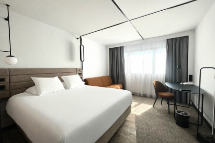 Nouvelles chambres au Novotel Tinqueux